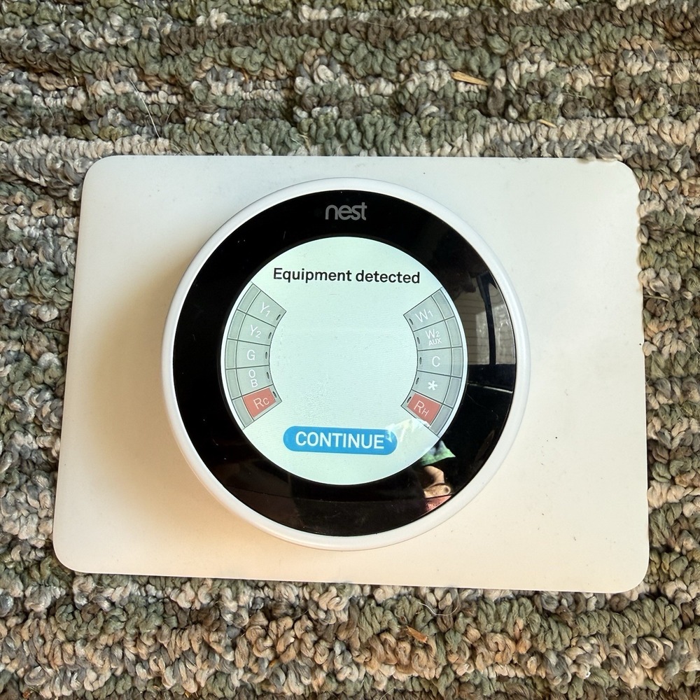 Google NEST WiFi Thermostat A0013 3rd Gen E360129 - NOT FULLY TESTED